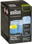 Braun 3-in-1 ShaverCare Reinigungskartuschen f&uuml;r Reinigungsstationen &ndash; ORIGINAL
