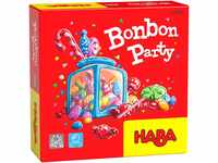 HABA 306587 - Bonbon-Party, Mitbringspiel ab 5 Jahren, made in Germany, Bunt