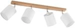 Lindby Strahler Imarin (Skandinavisch) aus Holz (4 flammig, E27) - Deckenlampe