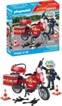 PLAYMOBIL | City Action| Feuerwehrmotorrad am Unfallort | Rasante Fahrt zum Einsatz 