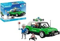 PLAYMOBIL Jubil&auml;umsset 71591 Classic Polizeiauto, aufregende Fahrten mit dem