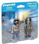 PLAYMOBIL Action Heroes 71505 DuoPack SWAT & Bandit, ab 4 Jahren