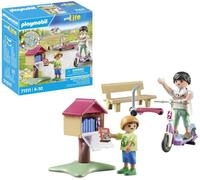 PLAYMOBIL myLife 71511 B&uuml;chertausch f&uuml;r Leseratten, spannende Geschichten im