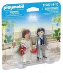 PLAYMOBIL 71507 DuoPack Hochzeitspaar mit Herz und Blumenstrau&szlig;, ab 4 Jahren
