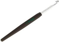 Prym 195177 Woll-H&auml;kelnadeln Soft-Griff ALU 14 cm 4,50 mm silberfarbig