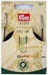 Prym 223975 Seil & Zubeh&ouml;r f&uuml;r Rundstricknadeln NATURAL 150 cm