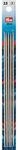 Prym 191488 Strumpfstricknadeln ALU 20 cm 2,50 mm grau Strumpfstricknadel, Aluminium,