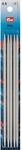Prym Strumpfstricknadeln ALU 20 cm 4,50 mm grau Strumpfstricknadel, Aluminium, 4,5 mm