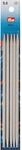 Prym 191494 Strumpfstricknadeln ALU 20 cm 5,00 mm grau