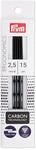 Prym 194181 Strumpfstricknadeln Ergonomics Carbon 15 cm 2,50 mm