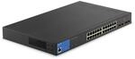 Linksys 24-Port Managed Gigabit-Netzwerk-Switch, 4 1-Gb-Uplink-SFP-Steckpl&auml;tze,