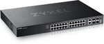 Zyxel 24-Port GbE L3 Access Switch with 6 10G Uplink (XGS2220-30)