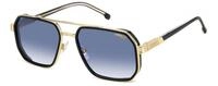 Carrera 1069/S BLACK GOLD/DARK BLUE SHADED 58/19/145 Herrenbrillen Sonnenbrillen