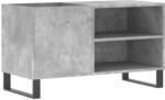 vidaXL Plattenschrank, Schallplattenschrank mit viel Stauraum, Plattenspieler Schrank