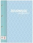 ROTH Zeugnismappe Pattern mit Buchschrauben &ndash; Swimming Pool, Buchleinen pastell -