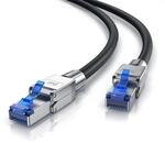 CSL - 15m Cat 8 LAN Kabel Netzwerkkabel - Glasfaser Hochgeschwindigkeit 40 Gbit/s