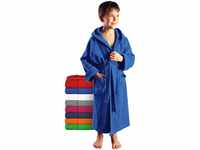 Arus Kinder-Bademantel mit Kapuze für Jungen und Mädchen, 100% Baumwolle...