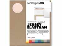 Schlafgut Easy Topper Jersey Elasthan bis 200x220 cm, Red Light aus 100%...