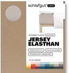 Schlafgut Easy Jersey Elasthan Boxspring Spannbettlaken 180x200 bis 200x220...
