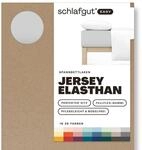 Schlafgut Easy Jersey Elasthan Spannbettlaken 180x200 bis 200x220 Grey Light,