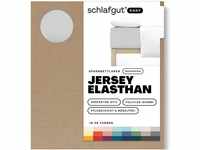 Schlafgut Easy Boxspring Jersey Elasthan bis 200x220 cm, Grey Light aus 100%