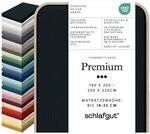 Schlafgut Premium Spannbettlaken 95% Mako Bio Baumwolle & 5% Elasthan Made in...