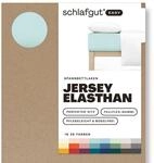 Schlafgut Easy Jersey Elasthan Spannbettlaken 140x200 bis 160x220 Petrol Light,