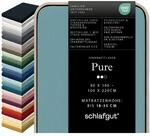 schlafgut Pure Spannbettlaken 95% Bio Baumwolle & 5% Elasthan Made in Green by...