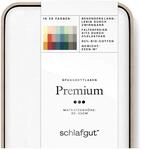Schlafgut Premium Spannbettlaken 180x200cm bis 200x220cm Full-White,...