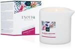 Exotiq Massagekerze Bambus Orchidee (200 gr &ndash; 7 oz) F&uuml;r Entspannende Massagen mit