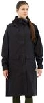 Fj&auml;llr&auml;ven Damen Vardag Rain Parka W Jacket, Schwarz, S EU
