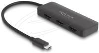 Delock Video-/Audio-Splitter・4K 60Hz・DP (88040)