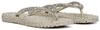 Ilse Jacobsen HORNB&AElig;K | Cheerful03G | Flip Flops with Glitter | Platin | 38 EU