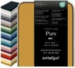 schlafgut Pure Spannbettlaken 95% Bio Baumwolle & 5% Elasthan Made in Green by...