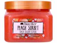 Tree Hut Peach Sorbet Shea Sugar Scrub, 18 oz, Ultra Hydrating and Exfoliating Scrub