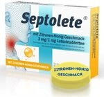 Septolete Lutschtabletten mit Zitronen-Honig-Geschmack 3 mg/1 mg | 16 St&uuml;ck