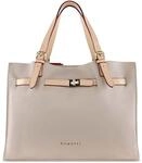 bugatti Ella Schultertasche f&uuml;r Damen, Frauen Tasche gro&szlig;, Damenhandtasche, beige