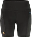 Fj&auml;llr&auml;ven Damen Abisko 6" Shorts Tights, Black, S