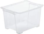 Rotho Evo Easy Aufbewahrungsbox 15l, lebensmittelechter Kunststoff (PP) BPA-frei,