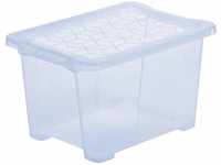 Rotho Evo Easy Aufbewahrungsbox 15l mit Deckel, lebensmittelechter Kunststoff (PP)