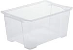 Rotho Evo Easy Aufbewahrungsbox 44l, Kunststoff (lebensmittelecht) BPA-frei,