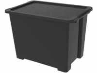 Rotho Evo Easy Aufbewahrungsbox 65l mit Deckel, Kunststoff (PP recycelt),...