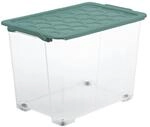 Box m. R&auml;dern und Deckel 65 l EVO SAFE