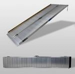 TRUTZHOLM Rollstuhlrampe 213 cm klappbar Aluminium Auffahrrampe 272 kg Mobile...