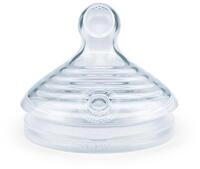 NUK Nature Sense Trinksauger, brust&auml;hnlicher Silikon-Sauger, BPA-frei, 2 St&uuml;ck