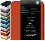 schlafgut Pure Spannbettlaken 95% Bio Baumwolle & 5% Elasthan Made in Green by...