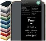schlafgut Pure Spannbettlaken 95% Bio Baumwolle & 5% Elasthan Made in Green by...