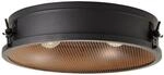Brilliant Lampe, Zois Deckenleuchte 42cm schwarz korund, Metall, 2x A60, E27,