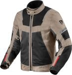 REV'IT! Revit Tornado 4 H2O wasserdichte Motorrad Textiljacke, sand/schwarz, XL