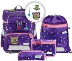 Step by Step Schulranzen-Set SPACE Playmobil &bdquo;Ayuma Leavi 5-teilig, ergonomischer